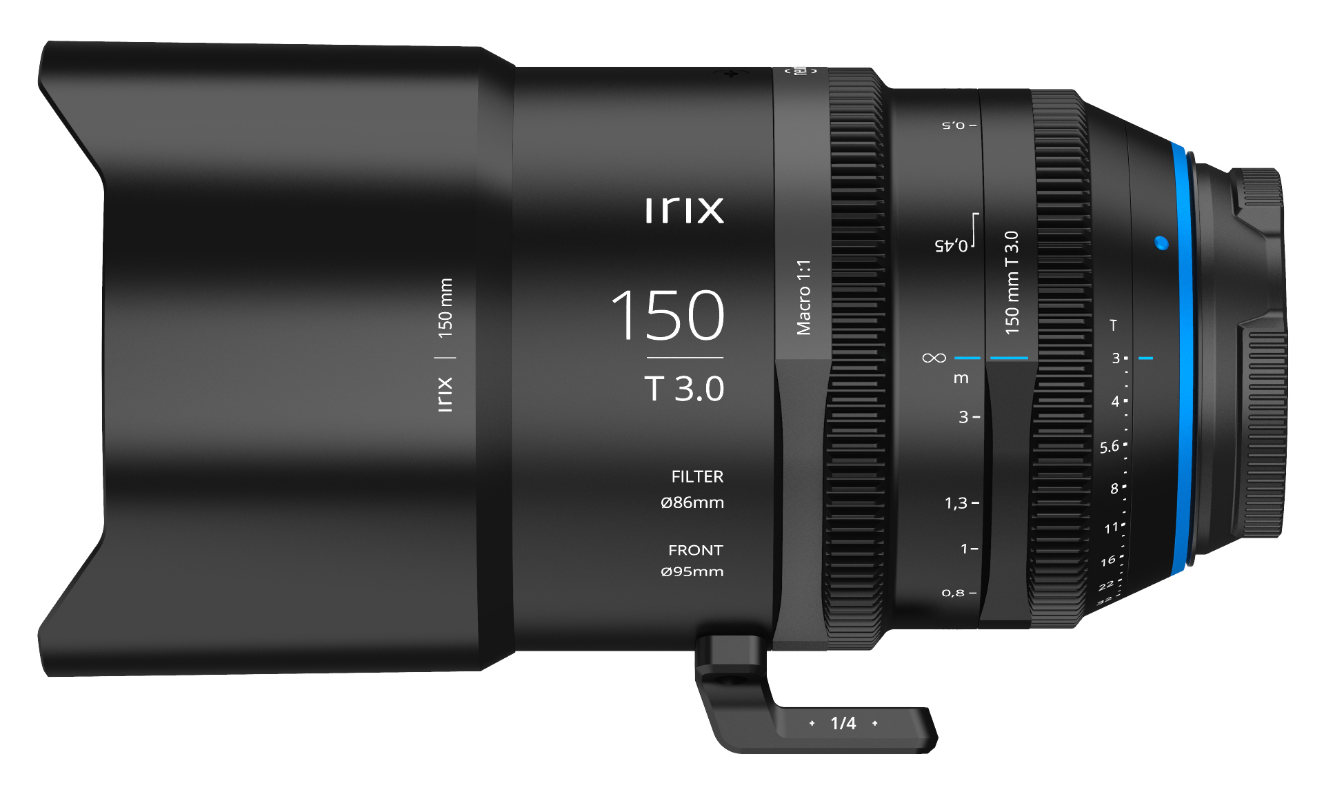 Irix 150mm T 3.0 macro 1:1 Cine