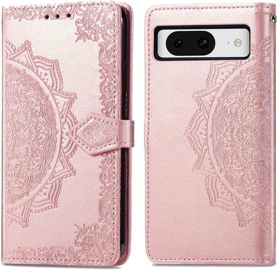 iMoshion Hoesje Google Pixel 8 - Book Case - Rosé Goud