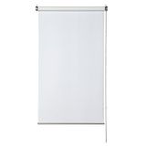 GARDINIA EASYFIX Premium rolgordijn voor verduistering, rolgordijn zonder boren om te lijmen of vast te klemmen, ondoorzichtig, inkijkbescherming, verblindingsbescherming, wit, 75 x 150 cm (B x H)