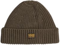 G-STAR Originals Fisherman Beanie herenmuts Bruin
