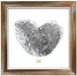 Deknudt Frames fotolijst S45YD3 - brons met zilver biesje - 13x13 cm