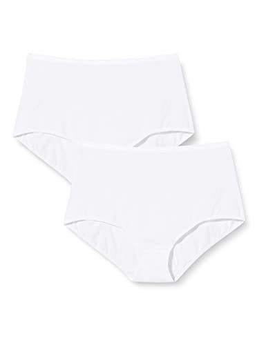 Playtex Women's Maxi Briefs 2+1 Free - White - XXL
