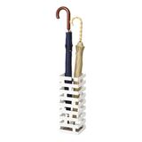 Yamazaki 2362 BRICK Umbrella Stand, white, Steel, 15 x 15 x 43 cm