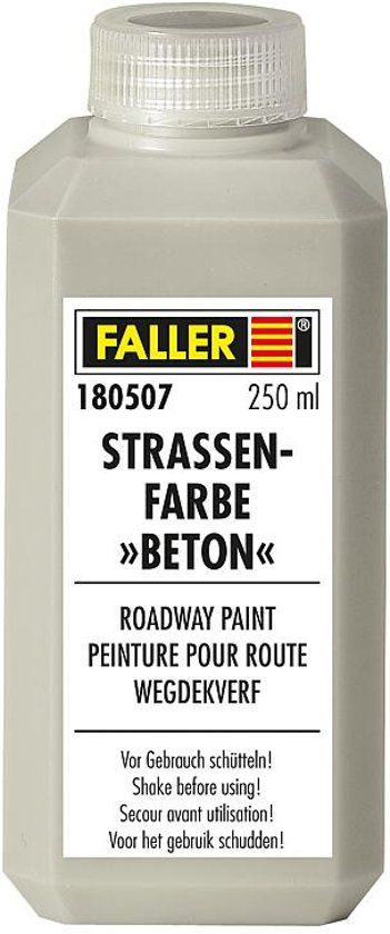 FALLER - Wegdekverf Beton, 250 ml (180507)