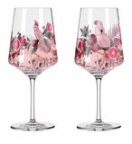 Ritzenhoff Cocktailglazen - Exotisch Vogel Design - 2 Stuks - Kristalglas - 544 ml
