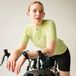 Dare2B Maillot de cyclisme femme jaune manche courte taille 40