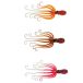 Savage Gear 3D Octopus Leurre de pêche en mer 20cm 185g Brun Luminescent