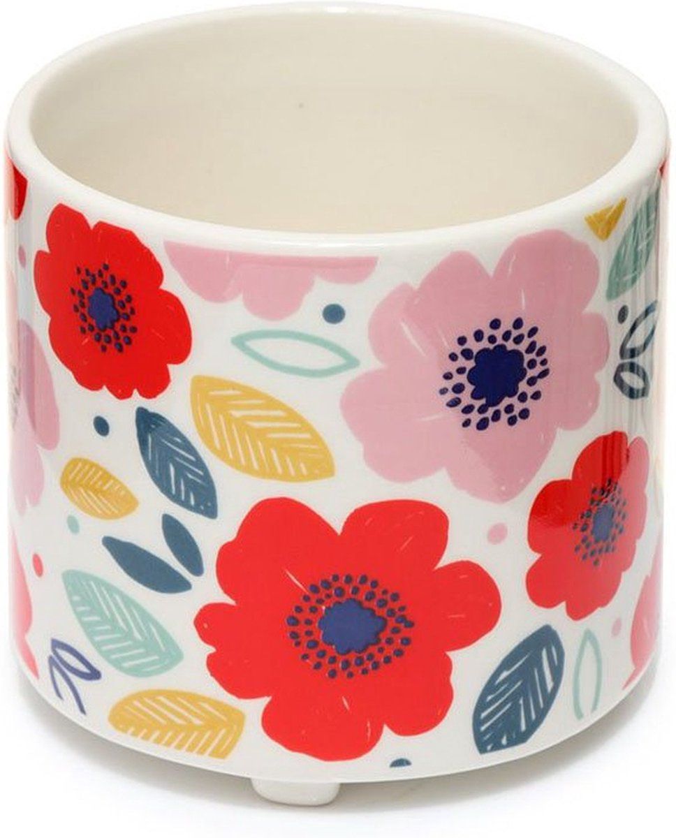 Puckator Klaproos Velden Keramiek Plantenpot - Small 7cm