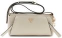 GUESS Devon Mini Crossbody Light Taupe beige schoudertas