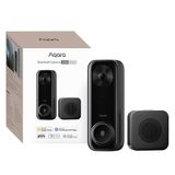 Aqara 2K Video Deurbel G400 Camera met Bijgeleverd, Bedraad/PoE, HomeKit Secure Video Doorbell, Tweerichtingsaudio, WiFi, Compatibel Met Alexa, Google en SmartThings, Lokale detectie, 24/7 opname