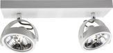 Artdelight Spot Wajer 2 lichts L 40 cm wit
