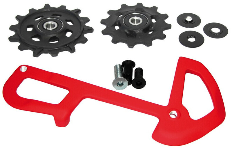 SRAM X01 Binnenkooi/Pulleys voor Achterderailleur 12-speed, red