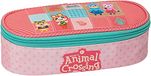Ovaal Franco Cosimo Panini Animal Crossing Roze Casual Georganiseerde Ovale Pennenetui