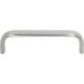 Häfele Poignée de meuble H1045 Poignée en forme d'étrier en acier inoxydable brossé mat, 160 mm