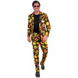Widmann Emojis Taking Over Man Geel, Zwart Large