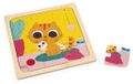 Janod Houten puzzel Kat Peanut