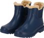 XQ Morethansocks Chelsea regenlaarzen kinderen Fake Fur voering Blauw