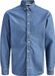 Jack & Jones Denim overhemd Slim Fit Lange mouw Katoen Blauw Denim XL
