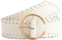 Next - Dames - Brede riem met vlechtdetail - Naturel