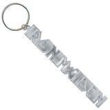 Rock Off Iron Maiden - Logo With No Tails Sleutelhanger - Zilverkleurig