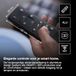 LEDVANCE Smart+ WiFi afstandsbediening met USB, IP20, aluminium/kunststof, zwart