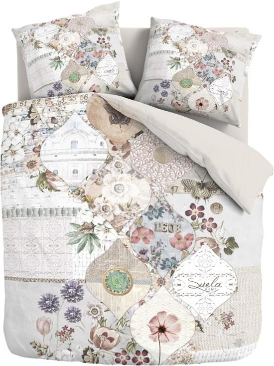 Suela Home Josephine - Dekbedovertrek - 200x200/220 - Satijn - Multi