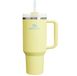 Stanley Quencher H2.0 Flowstate Tumbler 1.2L (Pomelo) - RVS - Lekvrije Thermosbeker met Rietje & Handvat – Geïsoleerd RVS – BPA-vrij - Drinkfles Waterfles