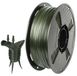 PETG fibre de carbone filament d'imprimante 3D vert olive 1,75 mm