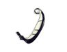 INNSPIRO Nice Charms Metalen hanger gondel, wit en zwart, 20 x 11 mm, 25 stuks