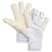 PUMA Gants de gardien King Ultimate Hybrid White Pack - Blanc/bleu/vert, pointure 8½