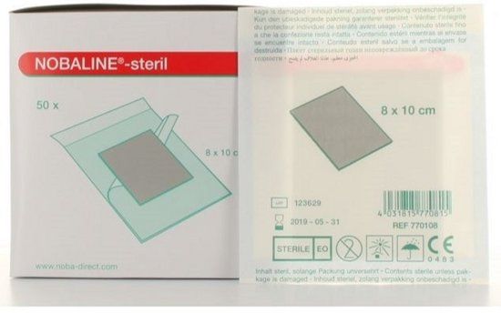 Acertys NOBAMED Nobaline Steriel Kompres 8x10 cm