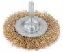 TEGER Ruitenborstel met handvat - gegolfde draad FI 6/60 mm