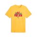 PUMA Functioneel shirt curry / stone grey / rood