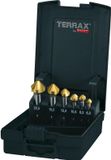 RUKO A102152TRO Kegelverzinkboorset 6-delig 6.3 mm, 8.3 mm, 10.4 mm, 12.4 mm, 16.5 mm, 20.5 mm HSS TiN
