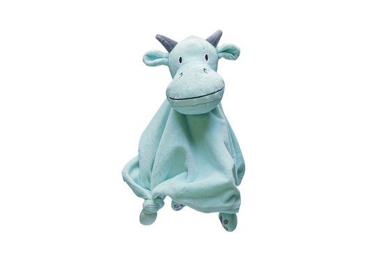 Beeztees Puppy Speelgoed Knuffeldoek Draak - Pluche - Groen - 31,5x25x7,5 cm