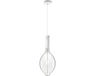 Home Sweet Home Hanglamp Saga Marmer Ovaal - Inclusief LED Lamp - Dimbaar - Wit