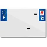 Top Plaq Blanco PVC nummerplaatstrip Top Plaq 92