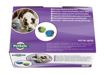 PETSAFE ricochet speeleieren - plastic - voor honden