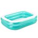 Bestway 54005 Opblaasbaar helder familiezwembad, 201 x 150 x 51 cm - groen