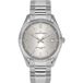 Jacques Lemans 50-4B Polshorloge Dames Zilverkleurig Staal Quartz Analoog Datum 10 ATM