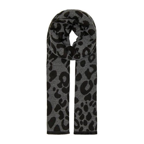 ONLY ONLMILA Scarf Grey/Black