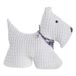 Atmosphera Chien de butée de porte - blanc - 1 kg - polyester - 32 x 12 x 28 cm - chambre d'enfant