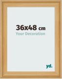 Your Decoration - Cadre photo 36x48 cm - MDF - Grain de bois de pin - Lazio