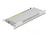 Delock 10 inch patch panel | 8x RJ45 | CAT6a | STP | 0,5U | grijs