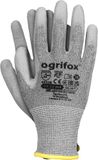 Ogrifox OX-HIIT Nylon Handschoenen, Werkhandschoenen, Staalgrijs, Maat 10, 120 Paar
