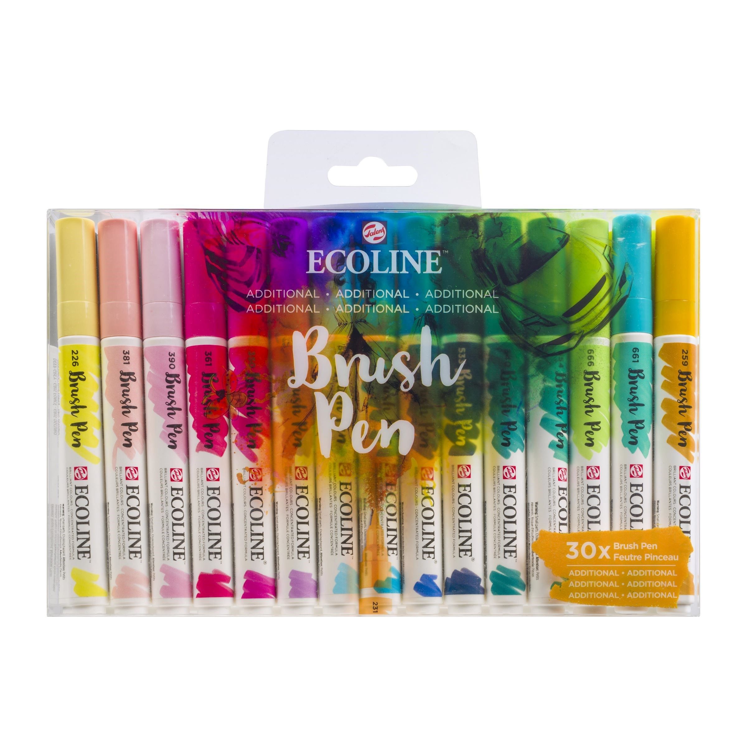 Ecoline Markeerstiften - 30 stuks - Multi