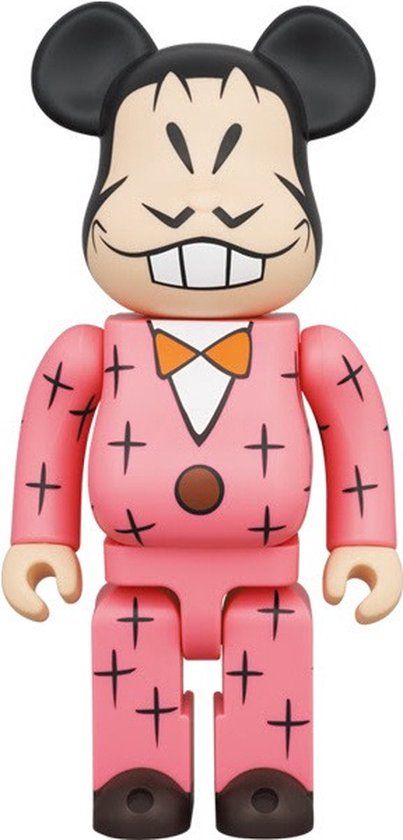 Medicom Toys 400% Bearbrick - Iyami (Osomatsu) - Roze - 28 cm