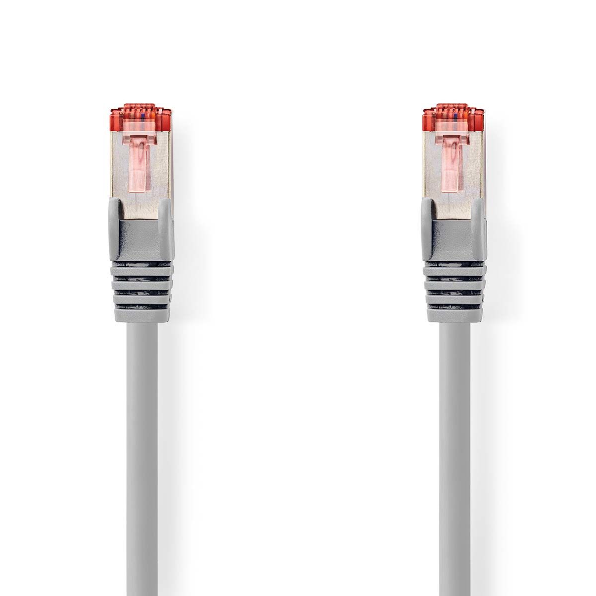 Nedis CCGB85221GY150 Netwerkkabel Grijs 15 m Cat6 S/FTP