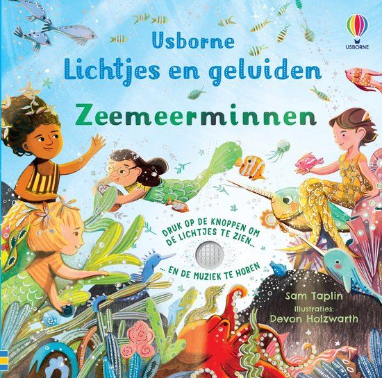 Zeemeerminnen Usborne Lichtjes en geluiden 1 - Zeemeerminnen