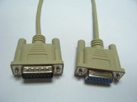 Microconnect VGA kabel VGA (D-Sub) Beige